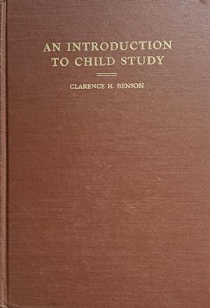 Image du vendeur pour An Introduction to Child Study mis en vente par Shoestring Collectibooks