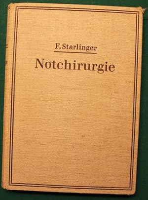 Seller image for Notchirugie bei lebensbedrohenden Funktionsstrungen. for sale by Antiquariat im OPUS, Silvia Morch-Israel
