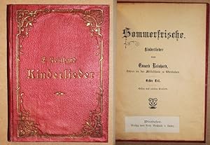 Sommerfrische. Kinderlieder von Eduard Reinhard, Lehrer an der Mittelschule zu Wiesbaden. Erster ...