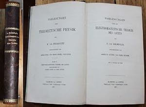 Vorlesungen über die Elektromagnetische Theorie des Lichts von H. von Helmholtz. Herausgegeben vo...