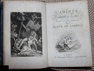 L'Aminte Pastorale du Tasse Immitee en vers francais Par Baour de Lormian