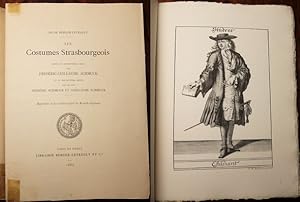 Oscar Berger-Levrault Les Costumes Straßbourgeois Edites au dix-sepitieme siècle Par Frederic-Gui...