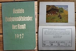 Keutels Buchwandkalender der Kunst 1927.