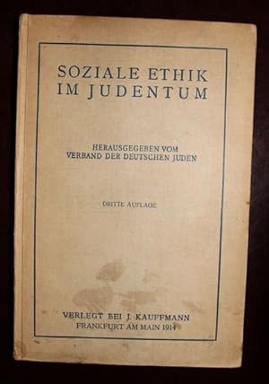 Image du vendeur pour Soziale Ethik im Judentum. mis en vente par Antiquariat im OPUS, Silvia Morch-Israel