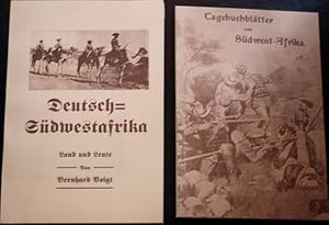 Deutsch=Südwestafrika und Zugabe : Tagebuchblätter aus Südwest-Afrika