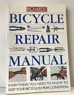 Imagen del vendedor de Bicycle Repair Manual a la venta por Hill End Books