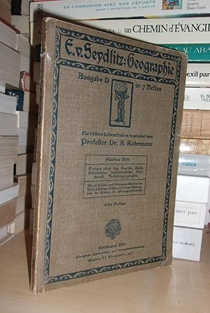 Seller image for E. V. Seydlitz - Geographie - vol. 5 : Ausgabe D in 7 Heften for sale by Planet's books