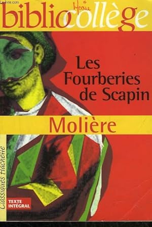 Image du vendeur pour LES FOURBERIES DE SCAPIN mis en vente par Le-Livre