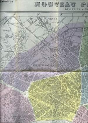 Seller image for LE NOUVEAU PLAN DE PARIS - DIVISE EN 20 ARRONDISSEMENTS for sale by Le-Livre