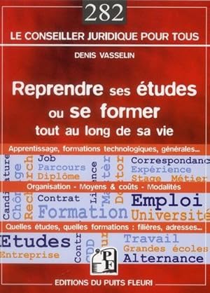 reprendre ses études et se former tout au long de sa vie