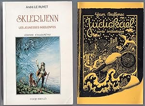 Lot de 2 ouvrages de littérature mythologique bretonne : Sklerijenn - Les jeunesses insolentes : ...