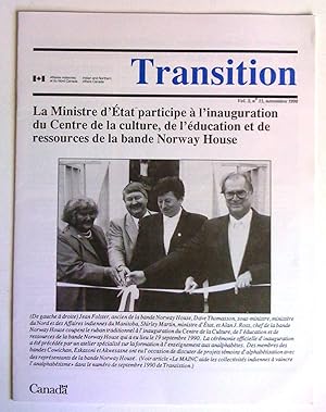 Transition, vol. 3, no 11, novembre-November 1990