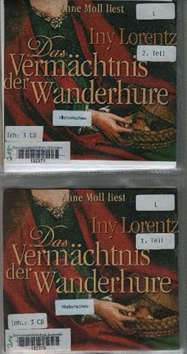 Seller image for Anne Moll liest Iny Lorentz, Das Vermchtnis der Wanderhure [Tontrger] for sale by bcher-stapel