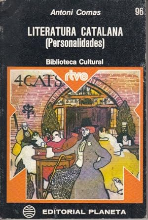 Bild des Verkufers fr LITERATURA CATALANA (PERSONALIDADES) zum Verkauf von Librera Vobiscum