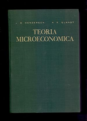 Image du vendeur pour TEORIA MICROECONOMICA, UNA APROXIMACION MATEMATICA mis en vente par Libreria 7 Soles