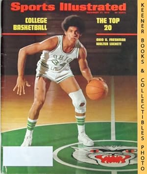 Sports Illustrated Magazine, November 27, 1972: Vol 37, No. 22 : College Basketball - The Top 20 ...