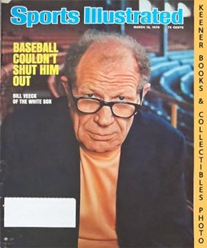Sports Illustrated Magazine, March 15, 1976: Vol 44, No. 11 : Baseball Couldn't Shut Him Out - Bi...