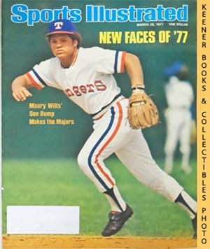 Sports Illustrated Magazine, March 28, 1977: Vol 46, No. 14 : New Faces of '77 - Maury Wills' Son...
