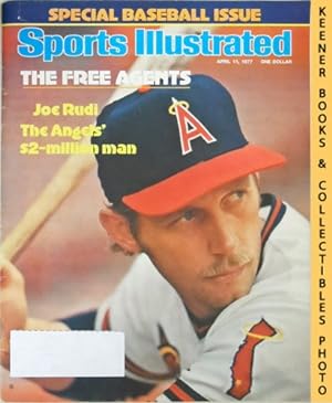 Sports Illustrated Magazine, April 11, 1977: Vol 46, No. 16 : The Free Agents - Joe Rudi, The Ang...