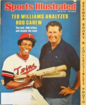 Sports Illustrated Magazine, July 18, 1977: Vol 47, No. 3 : Ted Williams Analyzes Rod Carew - The...