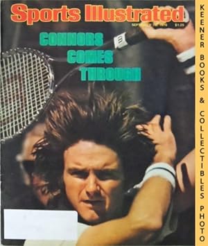 Sports Illustrated Magazine, September 18, 1978: Vol 49, No. 12 : Connors Comes Through