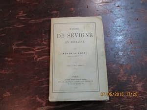 Seller image for Madame de Svign en Bretagne. for sale by Librairie FAUGUET