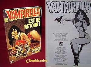 Imagen del vendedor de Vampirella est de retour. Nouvelle srie, N1 : Corben, Chaykin, Gonzales, Heath, Jones, Ortiz, Toth, Wrightson . a la venta por Okmhistoire