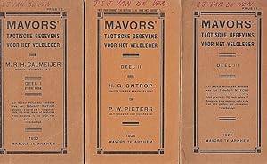 Seller image for Mavors' tactische gegevens voor het veldleger. I-III. [THREE VOLUMES]. for sale by Librarium of The Hague