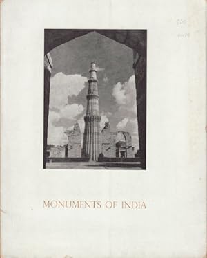 Bild des Verkufers fr Monuments of India. zum Verkauf von Asia Bookroom ANZAAB/ILAB