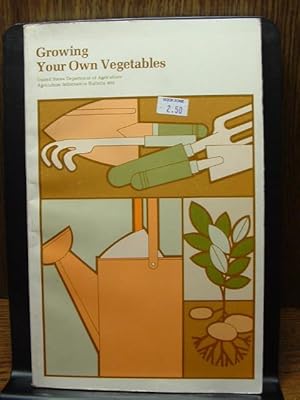 Seller image for GROWING YOUR OWN VEGETABLES for sale by The Book Abyss