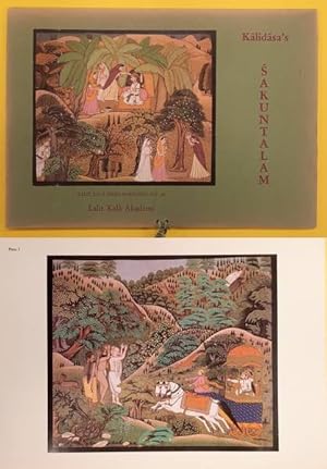 Seller image for Kalidasa's Sakuntalam in Pahari Miniatures. Lalit Kala Series Portfolio No. 36. for sale by Frans Melk Antiquariaat