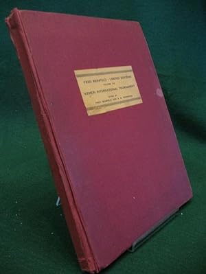Seller image for Fred Reinfeld Limited Editions, Volume VIII: Kemeri International Tournament 1937 for sale by The Book Collector, Inc. ABAA, ILAB