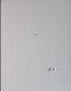 Agli Amiici n 25. Testo di Dino Carlesi. Religioni Fantasie Immaginazioni. Litografia di Ugo Maffai