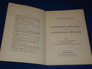 Imagen del vendedor de LES FRONTIERES POLONAISES ET LE RVISIONNISME ALLEMAND a la venta por Emmanuelle Morin