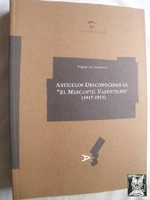 Imagen del vendedor de ARTCULOS DESCONOCIDOS EN EL MERCANTIL VALENCIANO (1917-1923) a la venta por Librera Maestro Gozalbo