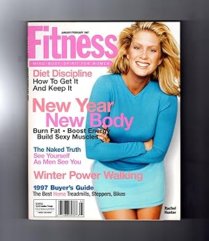 Fitness Magazine - January / February, 1997. Rachel Hunter cover. The Naked Truth, Winter Power W...