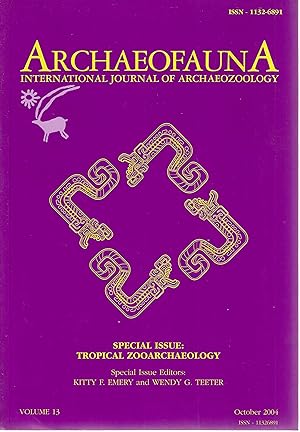 Archaeofauna. International Journal of Archaeozoology. Volumen 13.