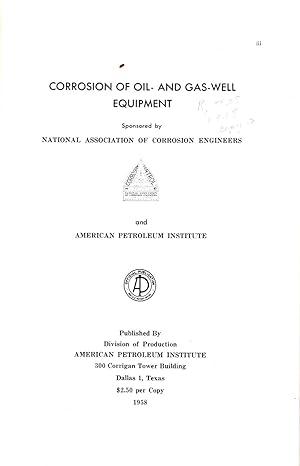 Seller image for Corrosion of Oil- and Gas- Well Equipment for sale by Book Booth