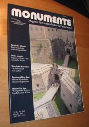 Seller image for Monumente - Magazin fr Denkmalkultur in Deutschland / Deutsche Stiftung Denkmalschutz Nr.9/10 Oktober 2001 for sale by Dipl.-Inform. Gerd Suelmann