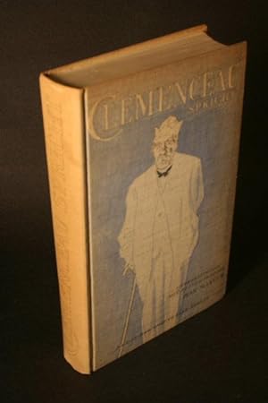 Seller image for Clemenceau spricht: Unterhaltungen mit seinem Sekretr Jean Martet. Deutsche bertragung von Fran Hessel und Paul Mayer for sale by Steven Wolfe Books