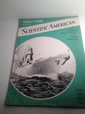 Immagine del venditore per SCIENTIFIC AMERICAN June `39 Vol. No. 160, No. 6 venduto da Abound Book Company