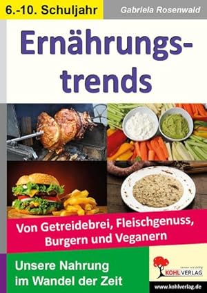 Immagine del venditore per Ernhrungstrends : Von Getreidebrei, Fleischgenuss, Burgern, Veganern & Co venduto da AHA-BUCH GmbH