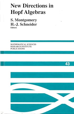 Imagen del vendedor de New Directions in Hopf Algebras (Mathematical Sciences Research Institute Publications, Vol. 43) a la venta por Book Booth