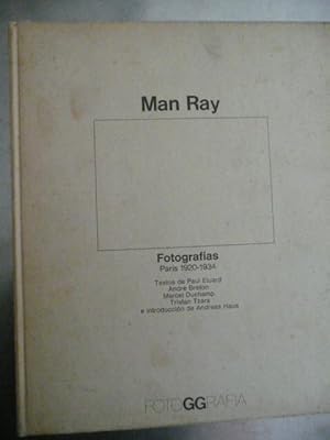 Imagen del vendedor de MAN RAY. FOTOGRAFIAS. PARIS 1920-1934 a la venta por Reus, Paris, Londres