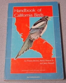 Handbook Of California Birds, Enlarged Third Revised Edition