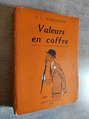 Seller image for Valeurs en coffre.- Traduit de l'anglais par Charles Thiollier. for sale by Librairie Pique-Puces