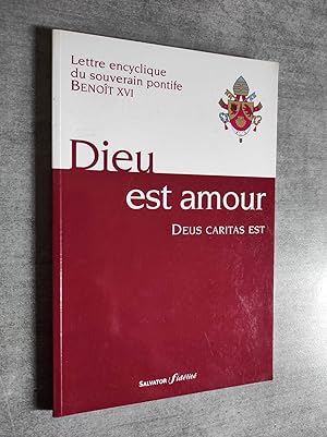 Image du vendeur pour Dieu est amour. Deus caritas est - Lettre encyclique du souverain pontife Benot XVI aux eveques, aux pretres et aux diacres, aux personnes consacrees, et a tous les fideles laics sur l"amour chretien. mis en vente par Librairie Pique-Puces