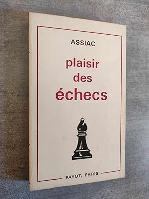 Immagine del venditore per Plaisir des Echecs. venduto da Librairie Pique-Puces
