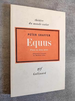 Seller image for EQUUS - Piece en deux actes. Adaptation francaise de Matthieu Galey. for sale by Librairie Pique-Puces