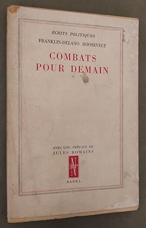 Seller image for Combats pour demain.- Prface de Jules Romains. for sale by Librairie Pique-Puces